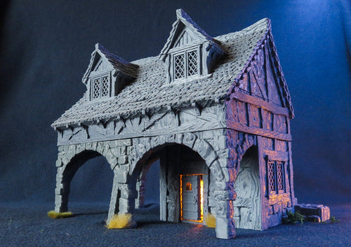 Merchant's House - 15mm 28mm 32mm City of Tarok Wargaming Terrain Scatter D&D DnD