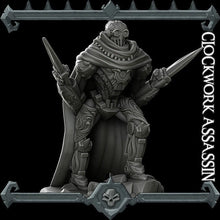 Load image into Gallery viewer, Clockwork Assassin - Wargaming Miniatures Monster Rocket Pig Games D&amp;D, DnD