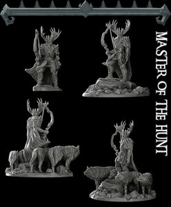 Master of the Hunt - Wargaming Miniatures Wild Hunt Monster Rocket Pig Games D&D, DnD