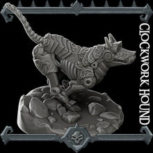 Load image into Gallery viewer, Clockwork Hound - Wargaming Miniatures Monster Rocket Pig Games D&amp;D, DnD