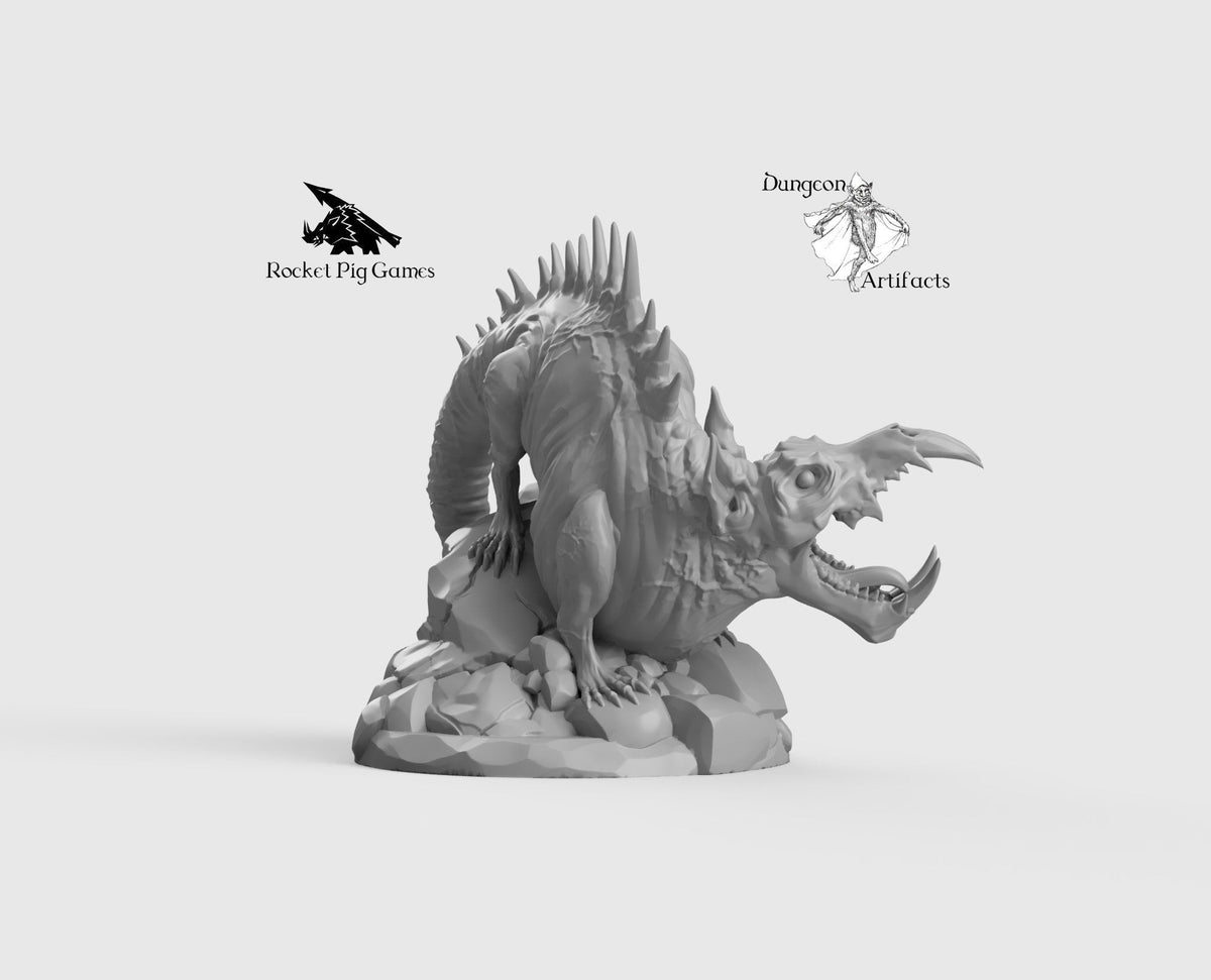 Giant Dreg Rat - Wargaming Miniatures Monster Rocket Pig Games D&D, Dn ...
