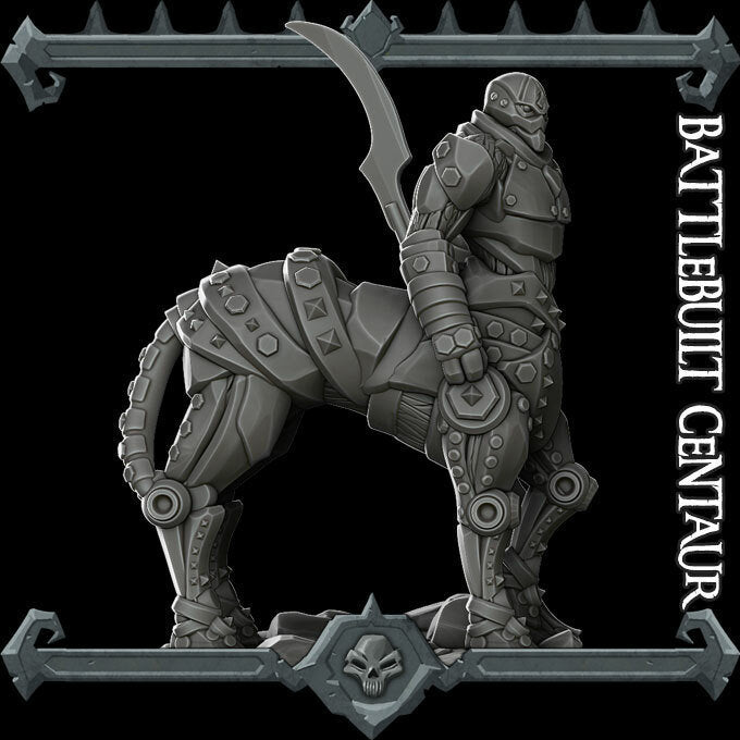 Battlebuilt Centaur - Wargaming Miniatures Monster Rocket Pig Games D&D, DnD