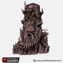 Load image into Gallery viewer, Demonhelm - Dwarves, Elves and Demons 15mm 28mm 32mm Wargaming Terrain D&amp;D, DnD