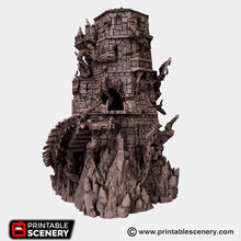 Load image into Gallery viewer, Demonhelm - Dwarves, Elves and Demons 15mm 28mm 32mm Wargaming Terrain D&amp;D, DnD
