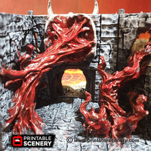 Load image into Gallery viewer, Demonhelm - Dwarves, Elves and Demons 15mm 28mm 32mm Wargaming Terrain D&amp;D, DnD