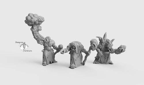Orc Shamans - Wargaming Miniatures Monsters D&D, DnD