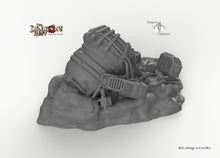 Load image into Gallery viewer, Destroyed Sci-Fi Generator - 15mm 28mm 32mm Dragon&#39;s Rest Wargaming Terrain Scatter D&amp;D DnD