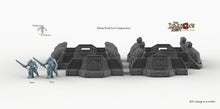 Load image into Gallery viewer, Sci-Fi Defense Barricades - 15mm 28mm 32mm Dragon&#39;s Rest Wargaming Terrain Scatter D&amp;D DnD