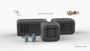 Sci-Fi Scatter Containers - 15mm 28mm 32mm Dragon's Rest Wargaming Terrain D&D DnD