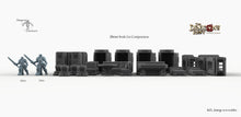 Load image into Gallery viewer, Sci-Fi Barracks Furniture Set - 28mm 32mm Dragon&#39;s Rest Wargaming Terrain Scatter D&amp;D DnD