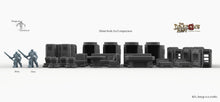 Load image into Gallery viewer, Sci-Fi Barracks Furniture Set - 28mm 32mm Dragon&#39;s Rest Wargaming Terrain Scatter D&amp;D DnD