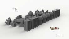 Load image into Gallery viewer, Sci-Fi Headquarters Set - 28mm 32mm Dragon&#39;s Rest HQ Wargaming Terrain Scatter D&amp;D DnD