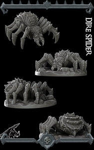 Dire Spider - Wargaming Miniatures Monster Rocket Pig Games D&D, DnD