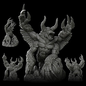 Great Horned Ape - Wargaming Miniatures Monster Rocket Pig Games D&D, DnD