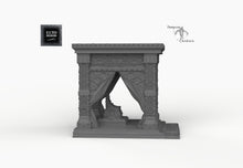 Load image into Gallery viewer, Ornate Throne Dais - 28mm 32mm Empire of Scorching Sands Wargaming Terrain D&amp;D, DnD