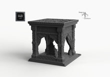 Load image into Gallery viewer, Ornate Throne Dais - 28mm 32mm Empire of Scorching Sands Wargaming Terrain D&amp;D, DnD