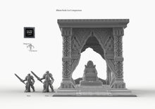 Load image into Gallery viewer, Ornate Throne Dais - 28mm 32mm Empire of Scorching Sands Wargaming Terrain D&amp;D, DnD