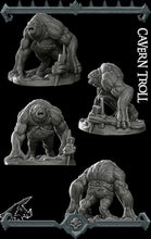Load image into Gallery viewer, Cavern Troll - Wargaming Miniatures Monster Rocket Pig Games D&amp;D, DnD