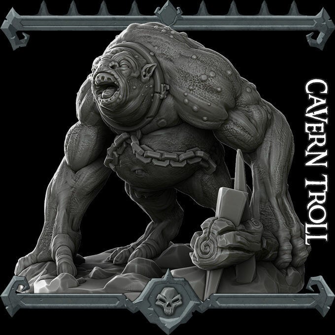 dnd cave monsters Cavern Troll