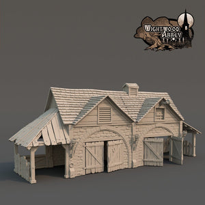 Wightwood Abbey Core Set - 28mm 32mm Wargaming Terrain D&D, DnD