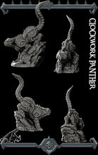 Load image into Gallery viewer, Clockwork Panther - Wargaming Miniatures Monster Rocket Pig Games D&amp;D, DnD