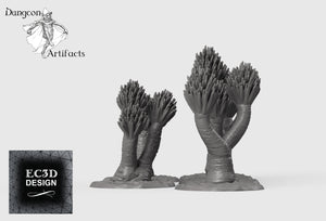 Yucca Trees - 28mm 32mm Empire of Scorching Sands Wargaming Terrain D&D, DnD
