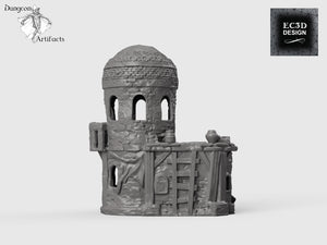 Large Desert House A - 15mm 28mm 32mm Empire of Scorching Sands Wargaming Terrain D&D, DnD