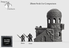 Load image into Gallery viewer, Large Desert House A - 15mm 28mm 32mm Empire of Scorching Sands Wargaming Terrain D&amp;D, DnD