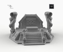 Load image into Gallery viewer, Snake Altar - 15mm 28mm 32mm Empire of Scorching Sands Wargaming Terrain D&amp;D, DnD