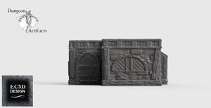 Small Desert House A - 15mm 28mm 32mm Empire of Scorching Sands Wargaming Terrain D&D, DnD