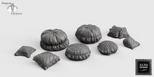 Load image into Gallery viewer, Cushion Set - 28mm 32mm Empire of Scorching Sands Wargaming Terrain D&amp;D, DnD