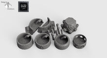 Load image into Gallery viewer, Tower of the Serpent - 15mm 28mm 32mm Empire of Scorching Sands Wargaming Terrain D&amp;D, DnD
