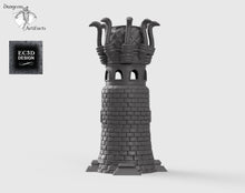 Load image into Gallery viewer, Tower of the Serpent - 15mm 28mm 32mm Empire of Scorching Sands Wargaming Terrain D&amp;D, DnD