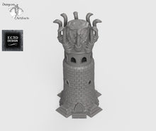 Load image into Gallery viewer, Tower of the Serpent - 15mm 28mm 32mm Empire of Scorching Sands Wargaming Terrain D&amp;D, DnD