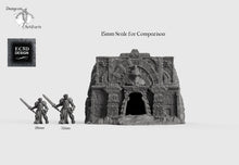 Load image into Gallery viewer, Desert Multi-Floor Tomb - 15mm 28mm 32mm Empire of Scorching Sands Wargaming Terrain D&amp;D, DnD