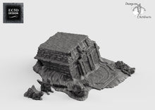 Load image into Gallery viewer, Sinking Tomb - 15mm 28mm 32mm Empire of Scorching Sands Wargaming Terrain D&amp;D, DnD