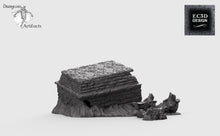 Load image into Gallery viewer, Sinking Tomb - 15mm 28mm 32mm Empire of Scorching Sands Wargaming Terrain D&amp;D, DnD