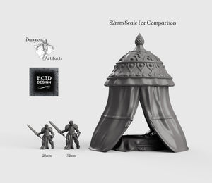 Sultan Bed - 28mm 32mm Empire of Scorching Sands Wargaming Terrain D&D, DnD