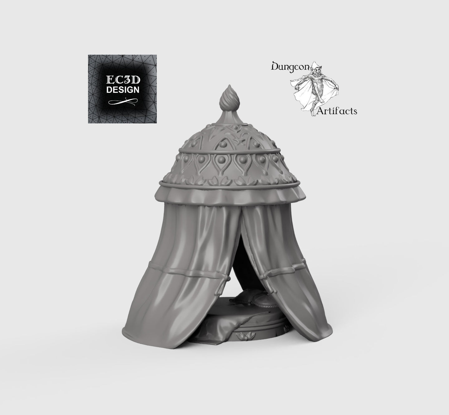Sultan Bed - 28mm 32mm Empire of Scorching Sands Wargaming Terrain D&D, DnD
