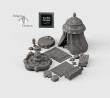 Load image into Gallery viewer, RPG Harem Set - 28mm 32mm Empire of Scorching Sands Wargaming Terrain D&amp;D, DnD