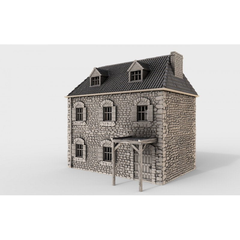 French Farmhouse -  Farm House 15mm 28mm 32mm Time Warp Wargaming Terrain Scatter D&D, DnD