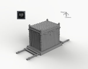 Palanquin - 28mm 32mm Empire of Scorching Sands Wargaming Terrain D&D, DnD
