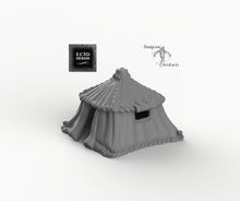 Load image into Gallery viewer, Medium Desert Tent - 15mm 28mm 32mm Empire of Scorching Sands Wargaming Terrain D&amp;D, DnD
