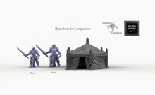 Load image into Gallery viewer, Large Desert Tent - 15mm 28mm 32mm Empire of Scorching Sands Wargaming Terrain D&amp;D, DnD