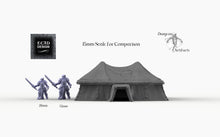 Load image into Gallery viewer, Grand Desert Tent - 15mm 28mm 32mm Empire of Scorching Sands Wargaming Terrain D&amp;D, DnD
