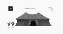Load image into Gallery viewer, Grand Desert Tent - 15mm 28mm 32mm Empire of Scorching Sands Wargaming Terrain D&amp;D, DnD