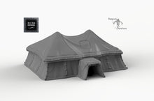 Load image into Gallery viewer, Grand Desert Tent - 15mm 28mm 32mm Empire of Scorching Sands Wargaming Terrain D&amp;D, DnD