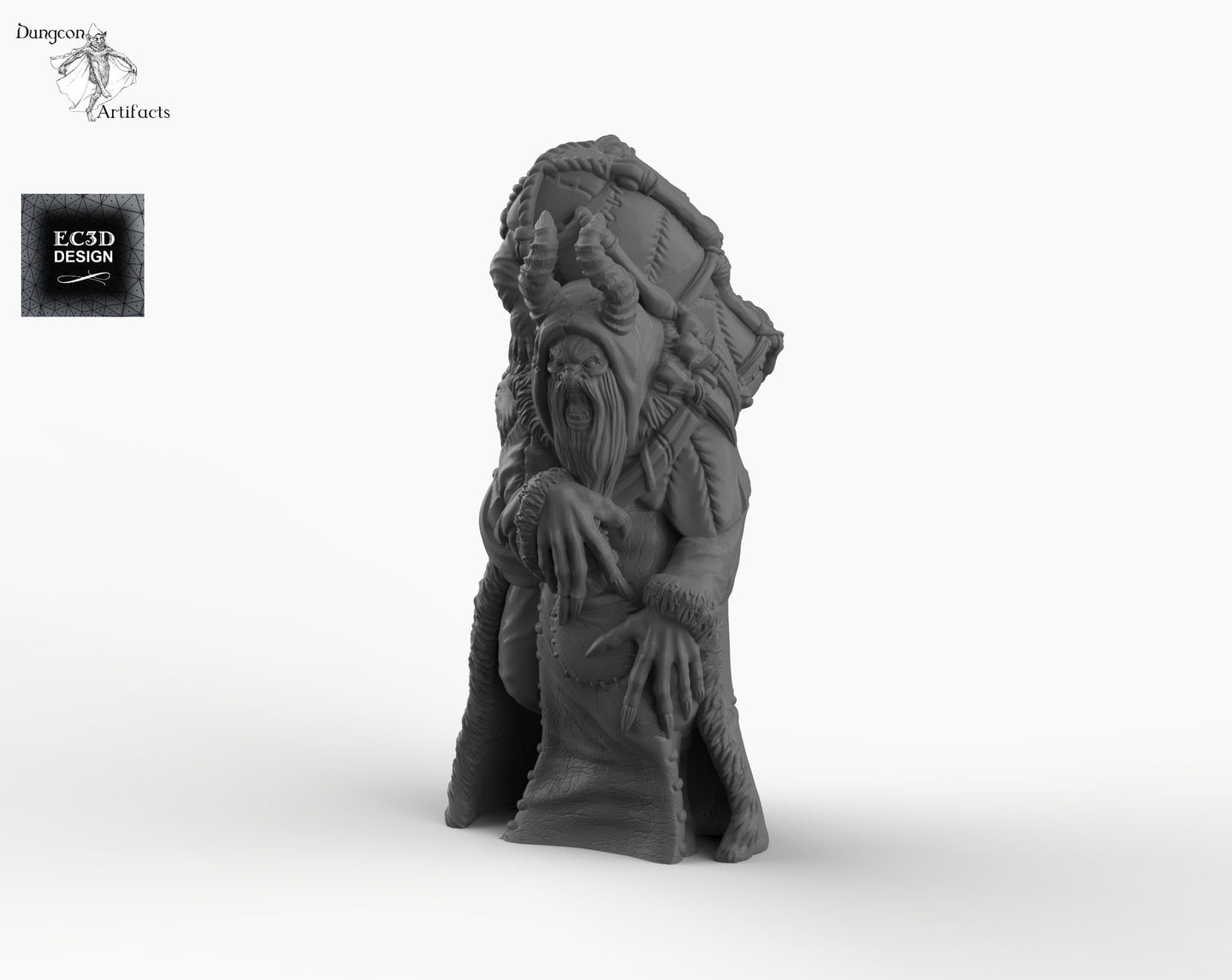 Krampus - Wilds of Wintertide Wargaming Terrain D&D, DnD
