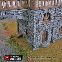 Load image into Gallery viewer, Clorehaven Alchemist Guild - 28mm 32mm Goblin Grotto Wargaming Terrain D&amp;D, DnD
