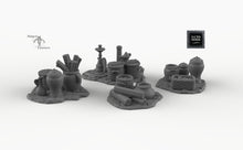 Load image into Gallery viewer, Bazaar Merchandise - 28mm 32mm Merchant Items Empire of Scorching Sands Wargaming Terrain D&amp;D, DnD